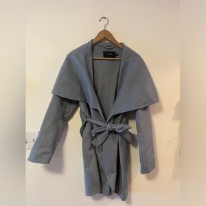 Tahari wool oversized cowl jacket